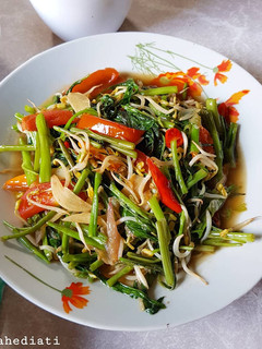 Foto resep 120. Tumis kangkung terasi