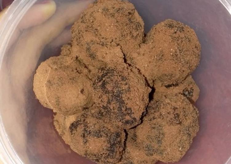 Cara termudah untuk Cepat EnakBola bola oreo milo
