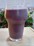 Smoothie 🥤 mûre violette / poire 🍐