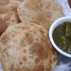A picture of Palak Paneer.