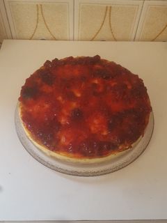 Una foto de Tarta de queso con horno