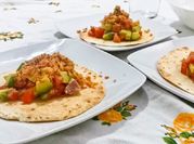 Una foto de tacos de atun