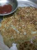 Left-over rice Uttapam