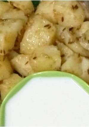 A picture of Aloo jeera (vrat).