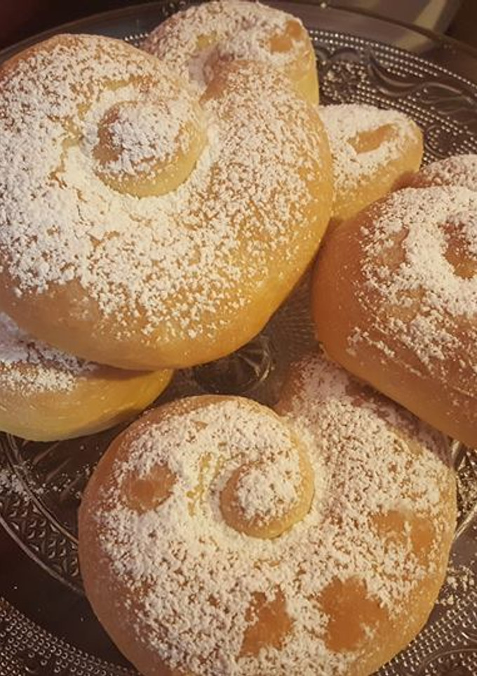 Una foto de Caracolillos de pan dulce