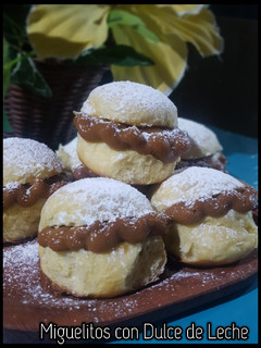 Una foto de Miguelitos con Dulce de Leche 😋