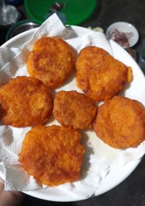 Hình của món Bánh carrot chiên giòn.