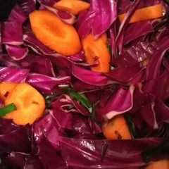 Curried Cabbage and Carrots A picture of Curried Cabbage and Carrots.
