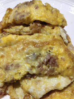 A picture of Fried Egg with Ground Beef.