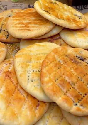 صورة لوصفة بسكت بالحلقوم والتمر