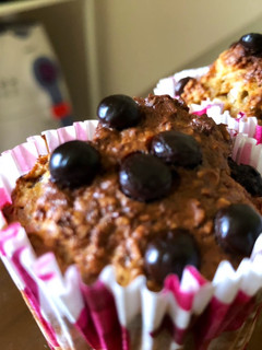 Foto resep Bake Banana Oatmeal Muffin Cups with Air Fryer
