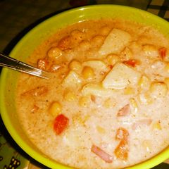 A picture of Raita Chat.