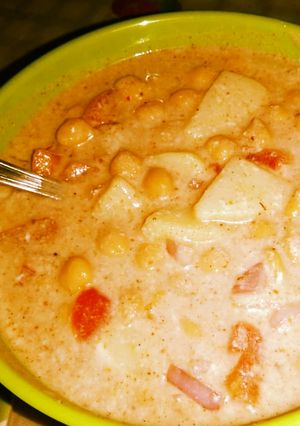 A picture of Raita Chat.