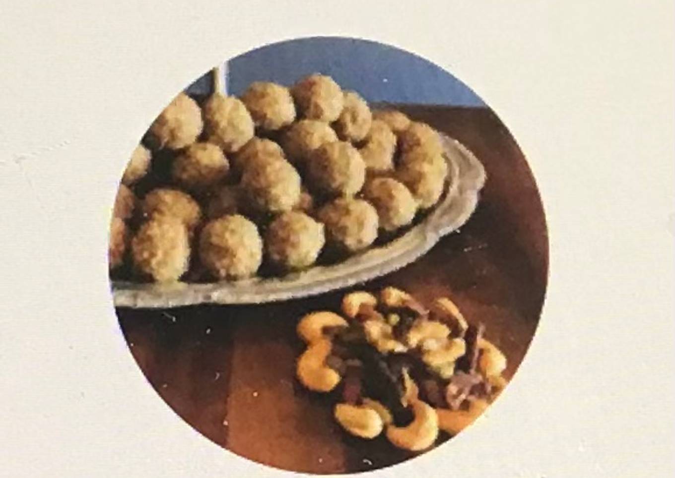 Dry fruit sweet balls