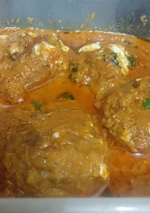 A picture of Baingan Malai Kofta.
