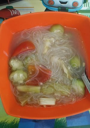 Foto resep Sop oyong bihun ala anak kos super simpel