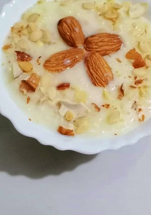 A picture of Rice kheer.