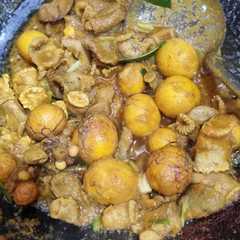 A picture of Oseng Jerohan Ayam (Ndog Ndog an).