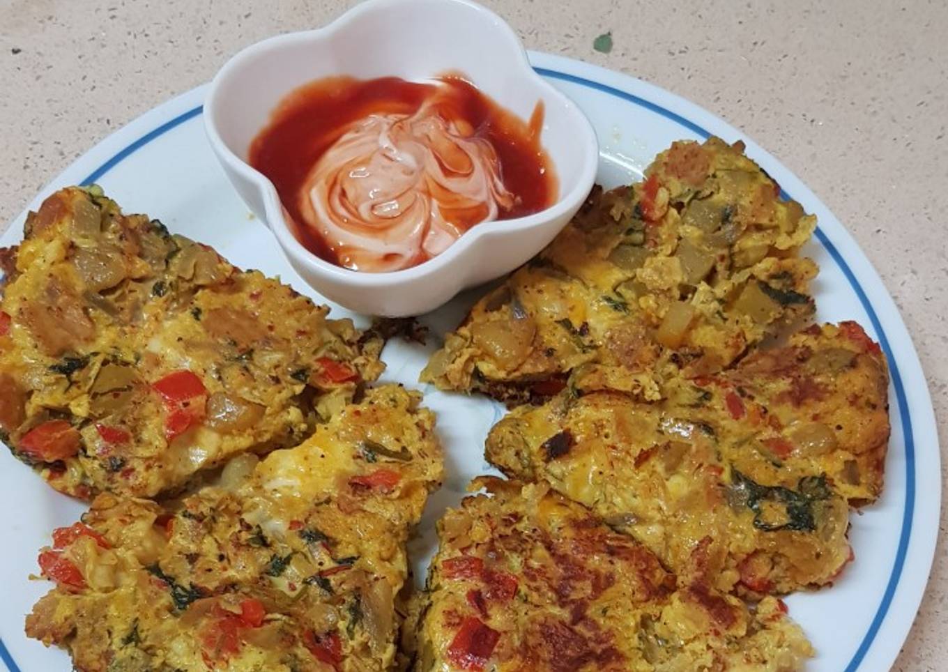 Simple Way to Make Favorite Mauritius omelette breakfast recipe