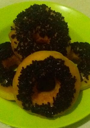Foto resep Donat tanpa kentang empuk simple