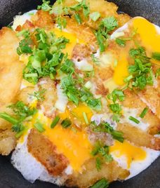 bột chiên trứng