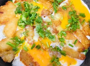 Hình của món Bột chiên trứng giòn ngon.