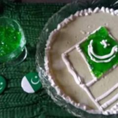 A picture of Rafhan green custard.