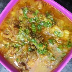 A picture of Moong dal badi ki sabji.