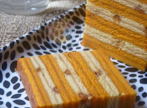 Gambar Kek Lapis Aiskrim Butterscotch