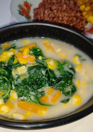 Foto resep Bobor Bayam Tanpa Santan