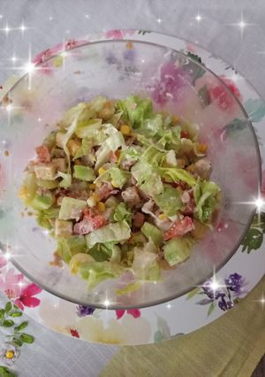 Φωτογραφία της συνταγής 🥗 Γρήγορη και πεντανόστιμη τονοσαλάτα 🥗