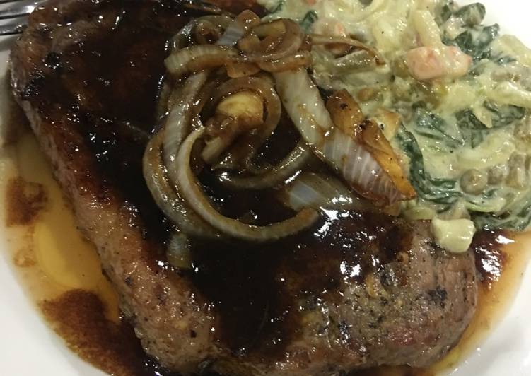 Beef Steak Bumbu Kencur Lada Hitam