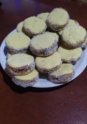 Una foto de Alfajores de Maicena