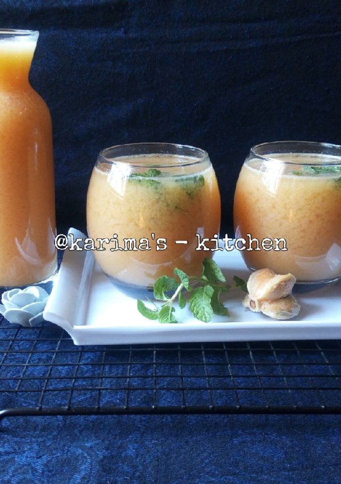 A picture of Agwaluma mocktail.