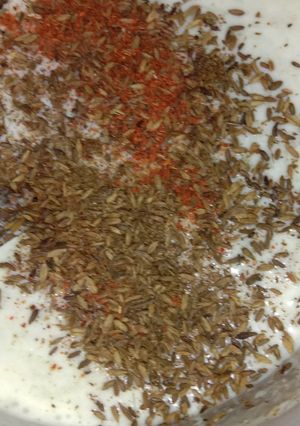 A picture of Masala Curd.