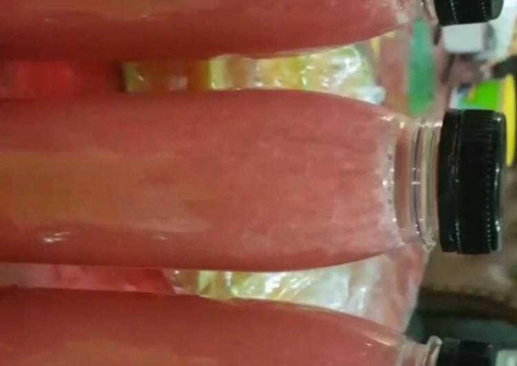 Langkah mengolah Guava juice nikmat