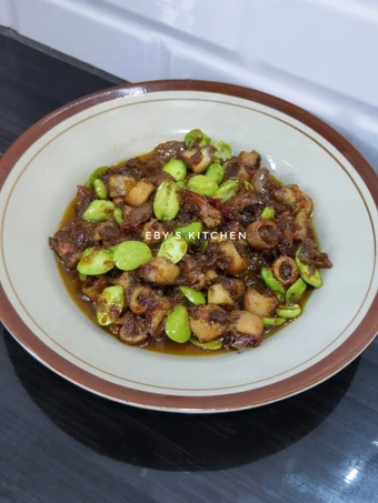 Easy Steps Prepare Recipes #6 Sambal Cumi Asin Pete the Delicious Make You Drink.