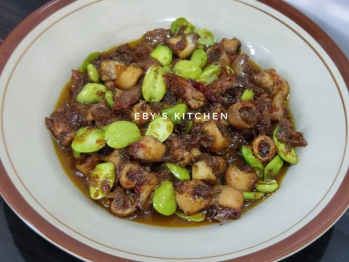 Easy Way Prepare #6 Sambal Cumi Asin Pete the Awesome  So Delicious