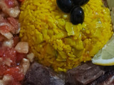 تونة بالأرز و الخضار