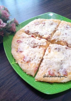 Foto resep Pizza Teflon Ekonomis | Tanpa Telur