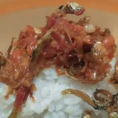 A picture of Sambal Lalap Teri.
