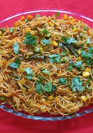 A picture of Mixed Vegetable Savoury Vermicelli.