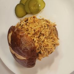 A picture of BBQ Crockpot Chicken.
