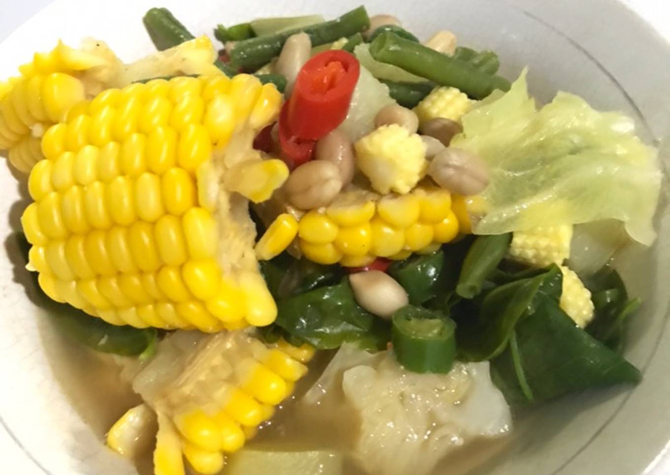 Acar sayur sederhana dari Jakarta
