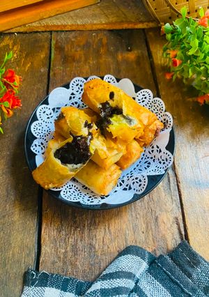 Foto resep Pisang Cokelat Goreng