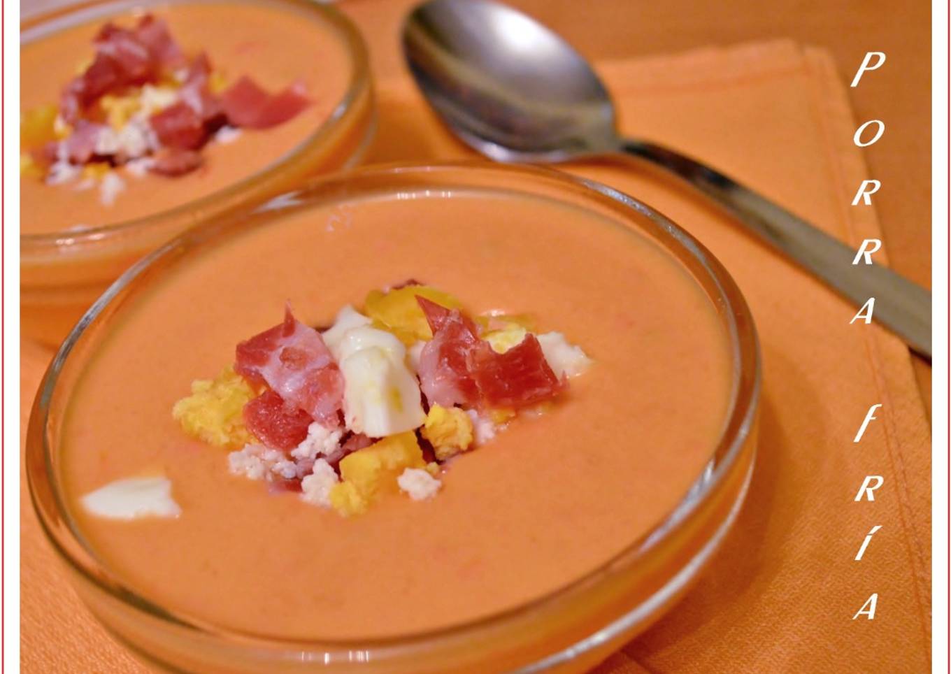 Porra antequerana. (Thermomix)