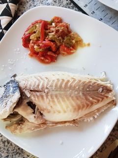Una foto de Dorada a la sal