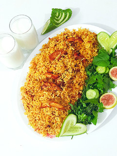 عکسی از دستور دمپخت مرغ زعفرانی