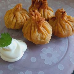 A picture of Potli samosa.