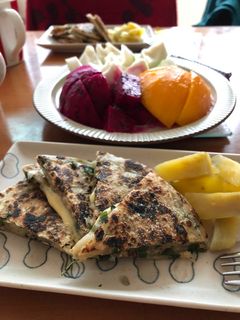 假日簡單早餐蔥油餅 的食譜成品照片